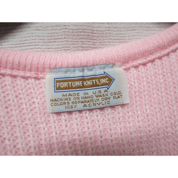 Vintage Sweater Lot of 5 1970s 1980s Ladies Medium Large Tops Pullover - Picture 5 of 13